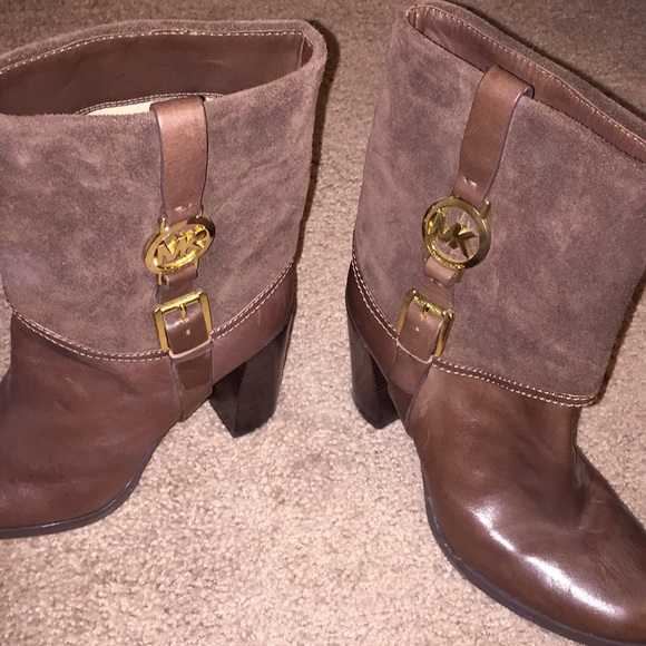 Michael Kors Shoes - Michael Kors  mid calf brown boots.